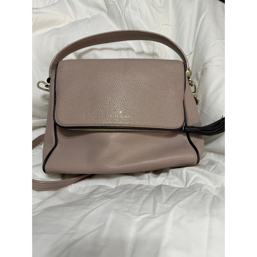 Kate Spade Cobble Hill Small Ella Pebbled Leather Crossbody Bag Mauve PXRU5523